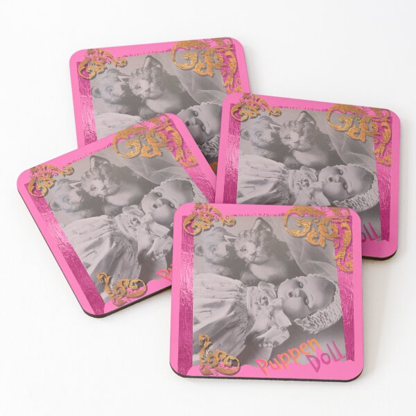 Item preview, Vintage Sleepy Doll with Cat and Bear Toy (by ACCI) designed and sold by VanyssaGraphics.
