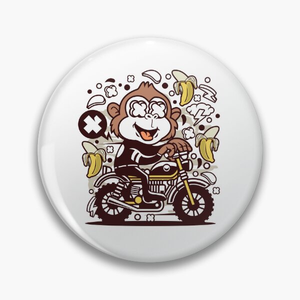 Aperçu de l'œuvre Monkey Motocrosser créée et vendue par K-ARO.