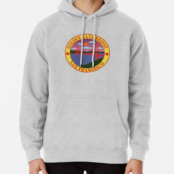 San Francisco California Hoodie Golden Gate Bridge Bay Area 