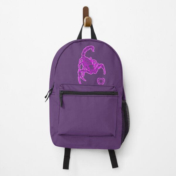 Item preview, purple scorpion with diamond heart designed and sold by weilertsen.