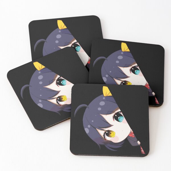 Item preview, Shy Rikka Takanashi Chibi Peeker designed and sold by WeeabooClub.