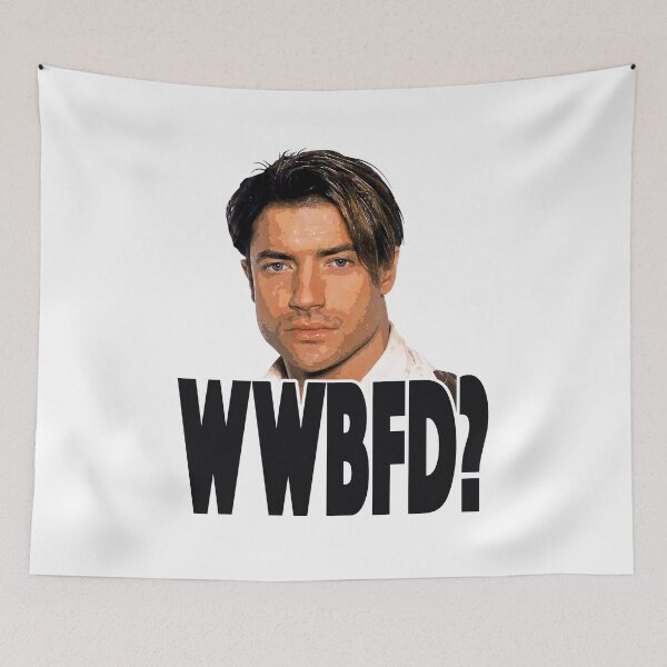Item preview, What Would Brendan Fraser Do designed and sold by MateoPabon.