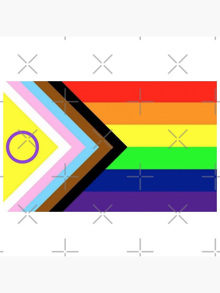 Progress Pride Flag Poster For Sale By Ch00sy Redbubble