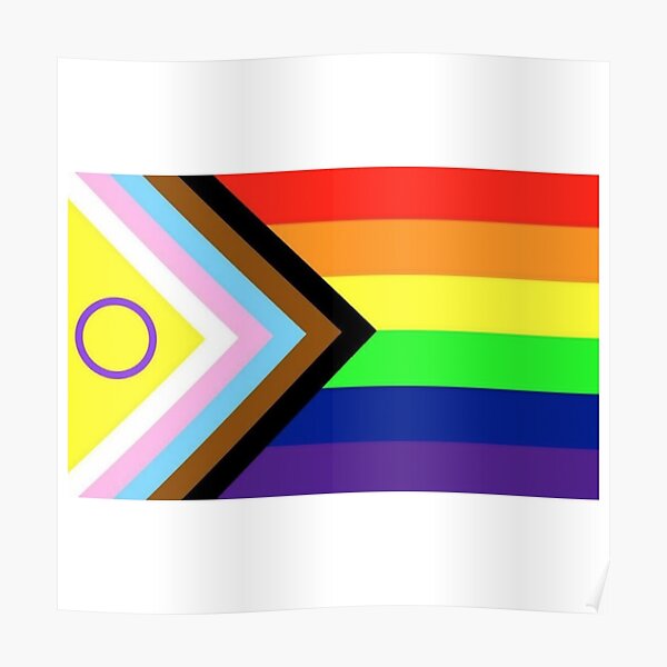 Progress Pride Flag Poster For Sale By Ch00sy Redbubble