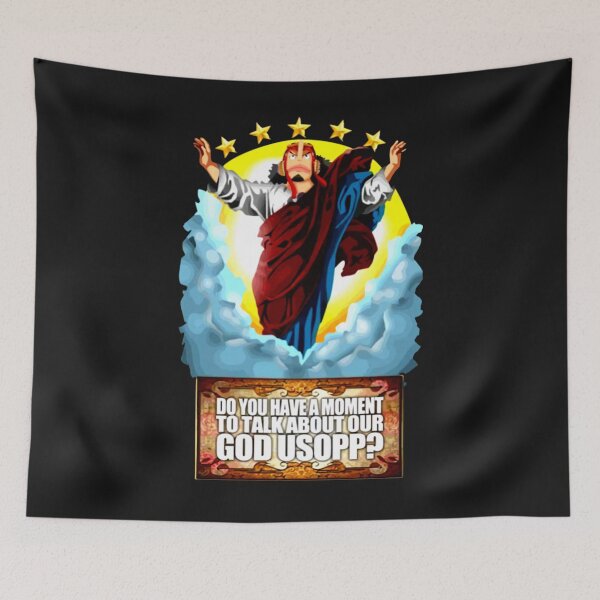 Item preview, Funny God Usopp One Piece designed and sold by MuftyFarmer82.