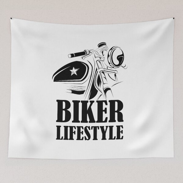 Item preview, Motorcycle Biker Fans Garage Workshop Lifestyle - motorcycle club designed and sold by AndreMi.