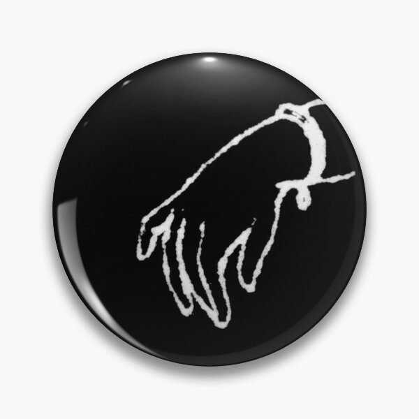 Item preview, White ink hand with bracelet designed and sold by see-the-fox.