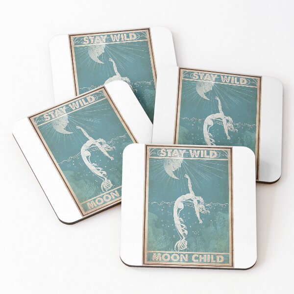 Item preview, Mermaid Stay Wild Moon Child designed and sold by CoopsName93.
