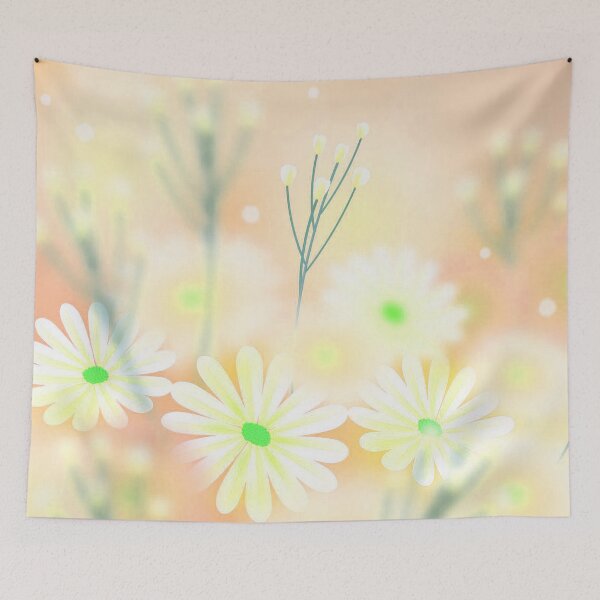 Item preview, Flowers Yellow Art designed and sold by Tshirtstory.