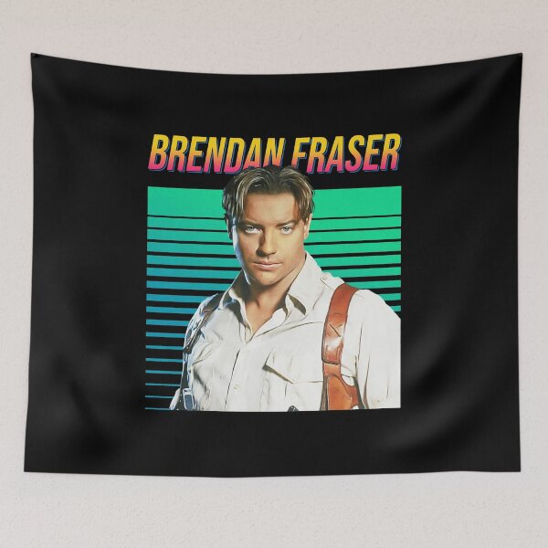 Item preview, Brendan Fraser Retro Portrait Gift Fan designed and sold by MateoPabon.