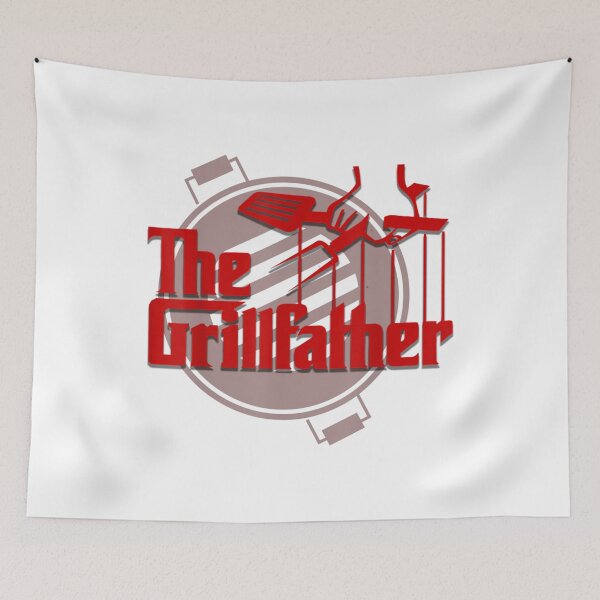 Item preview, Mens The Grillfather Funny Cool BBQ Grill Chef Gift  designed and sold by TimLittle12.