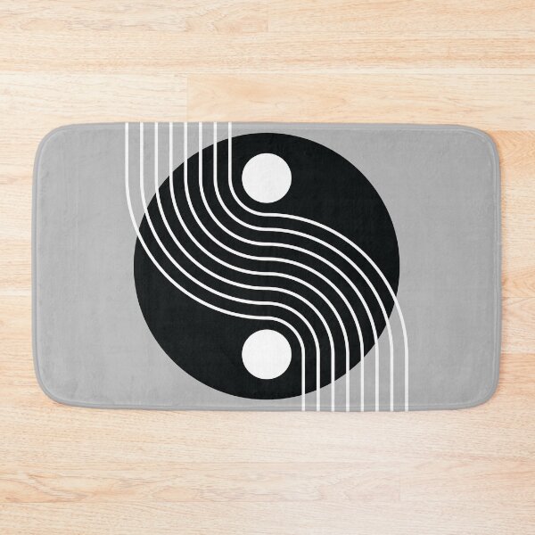 Item preview, Geometric Lines and Shapes 26 in Monochrome designed and sold by nineFlorals.