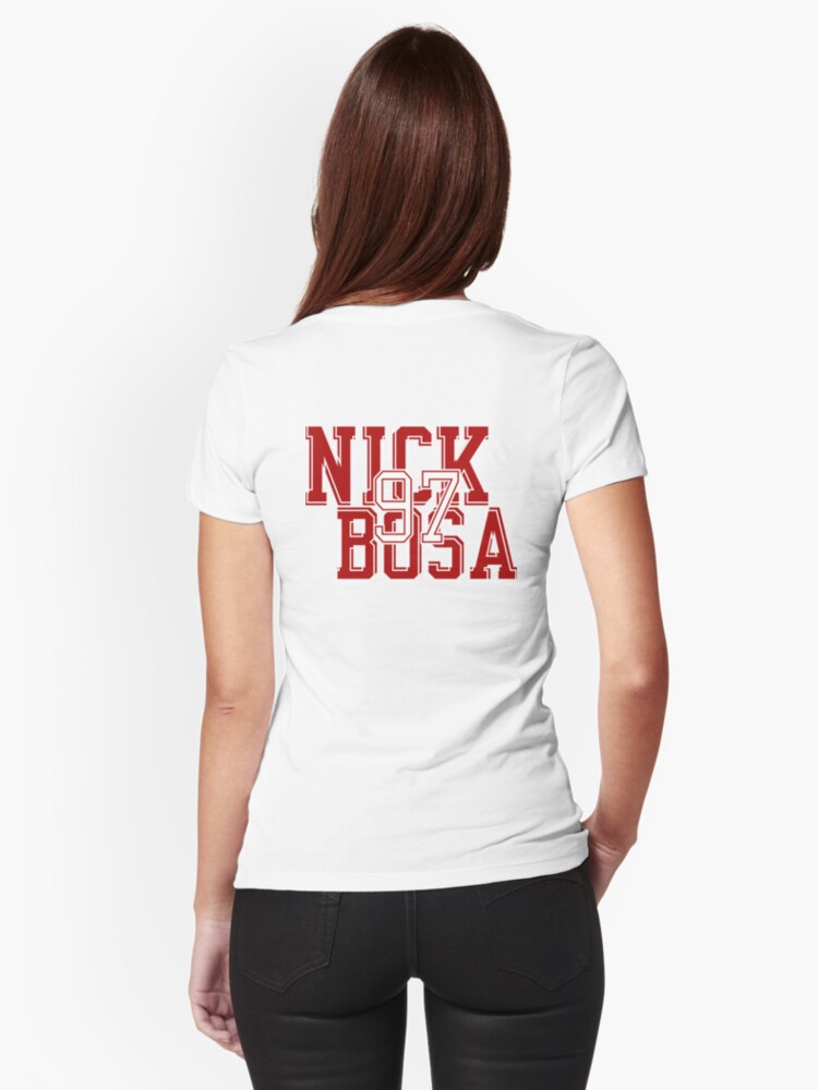 Nick Bosa 97 Fitted T-Shirt for Sale by parkerbar6O