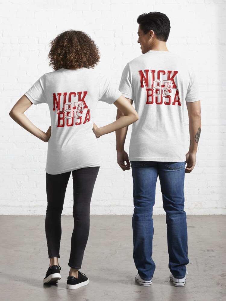 Nick Bosa 97 Fitted T-Shirt for Sale by parkerbar6O