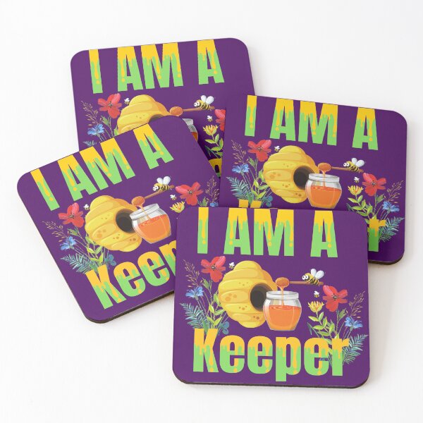 Item preview, funny beekeeper design - I am a keeper designed and sold by dsrdirect.