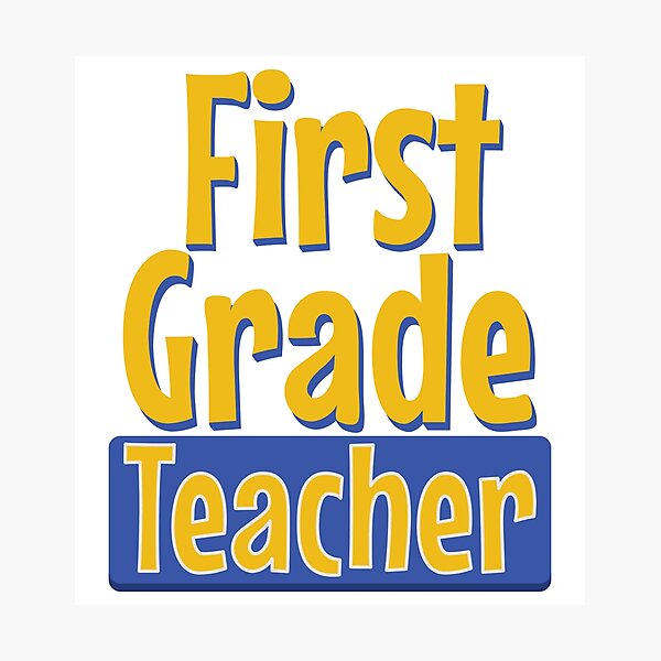 Item preview, First Grade Teacher designed and sold by Think4Prints.