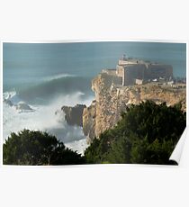 XXL Wave Praia do Norte Nazare Portugal Poster