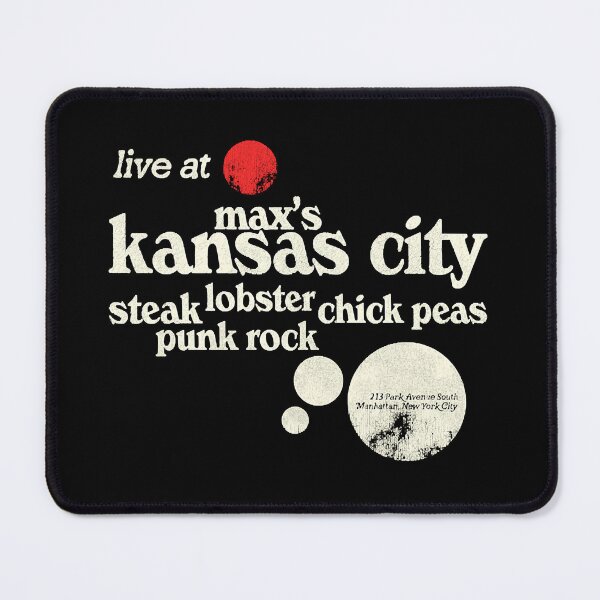 Item preview,  Vintage Max's Kansas City Defunct Menu New York City 70s Nightclub T-Shirt designed and sold by Melliann19.