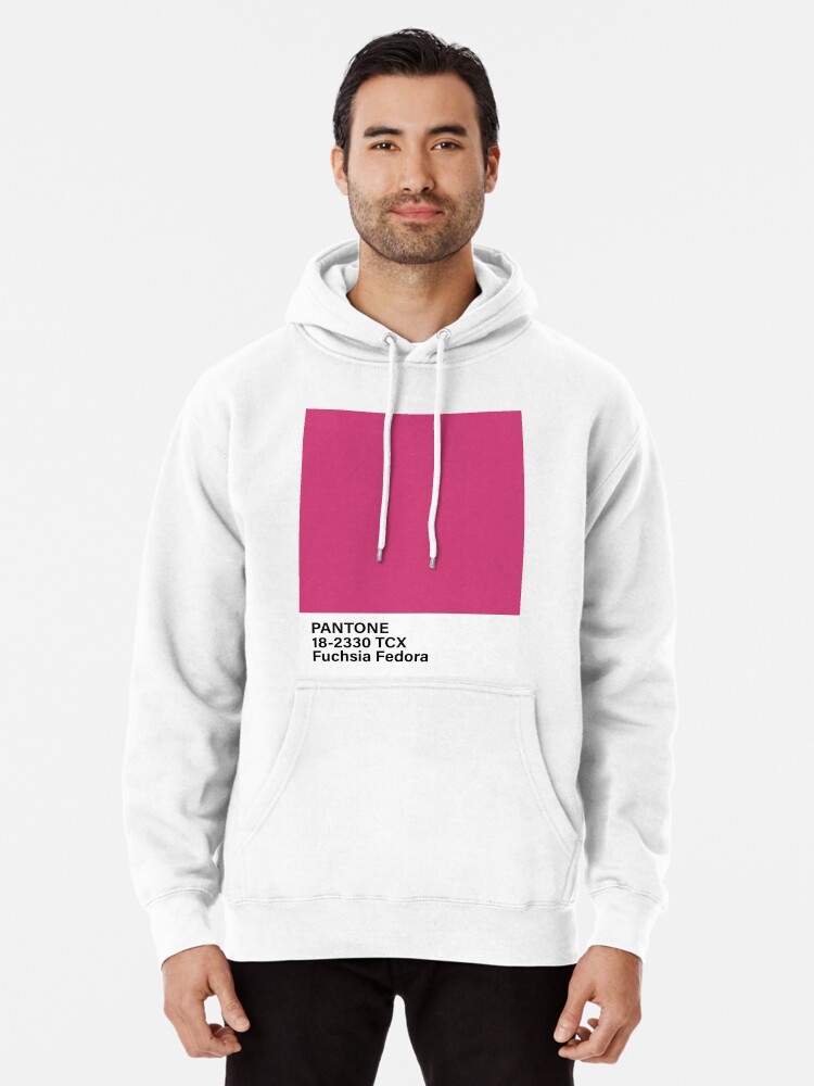 pantone 18-2330 TCX Fuchsia Fedora Pullover Hoodie for Sale by