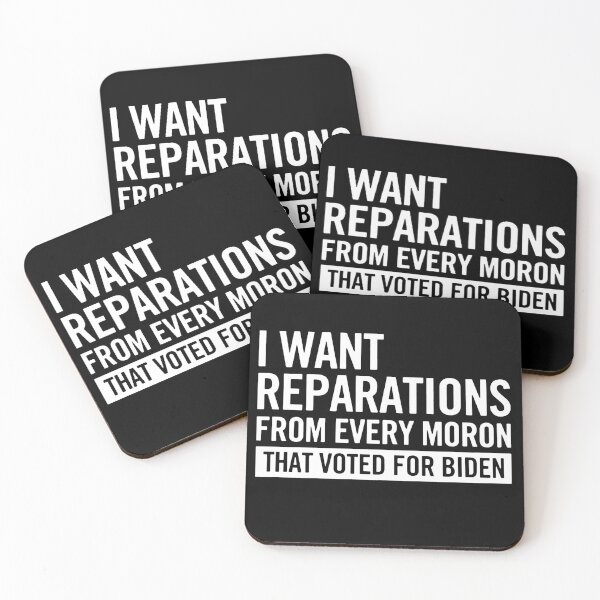 Item preview, I Want Reparations Voted For Biden designed and sold by Carlunique.