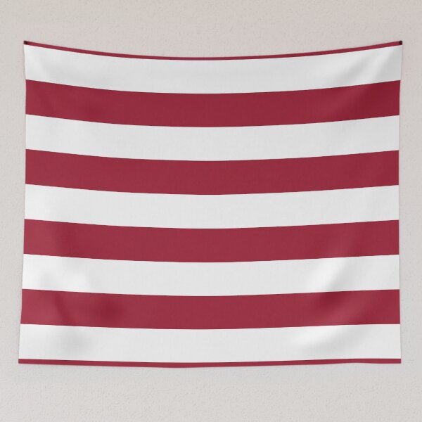 Item preview, Crimson Red Horizontal Stripes Pattern designed and sold by Jared Davies.