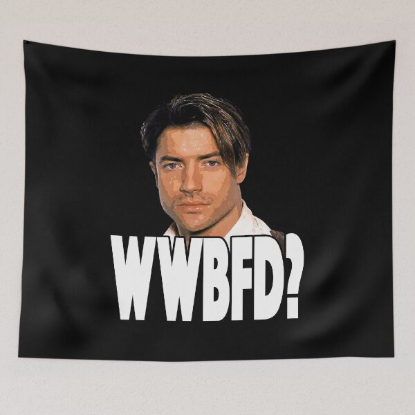 Item preview, What Would Brendan Fraser Do designed and sold by MateoPabon.