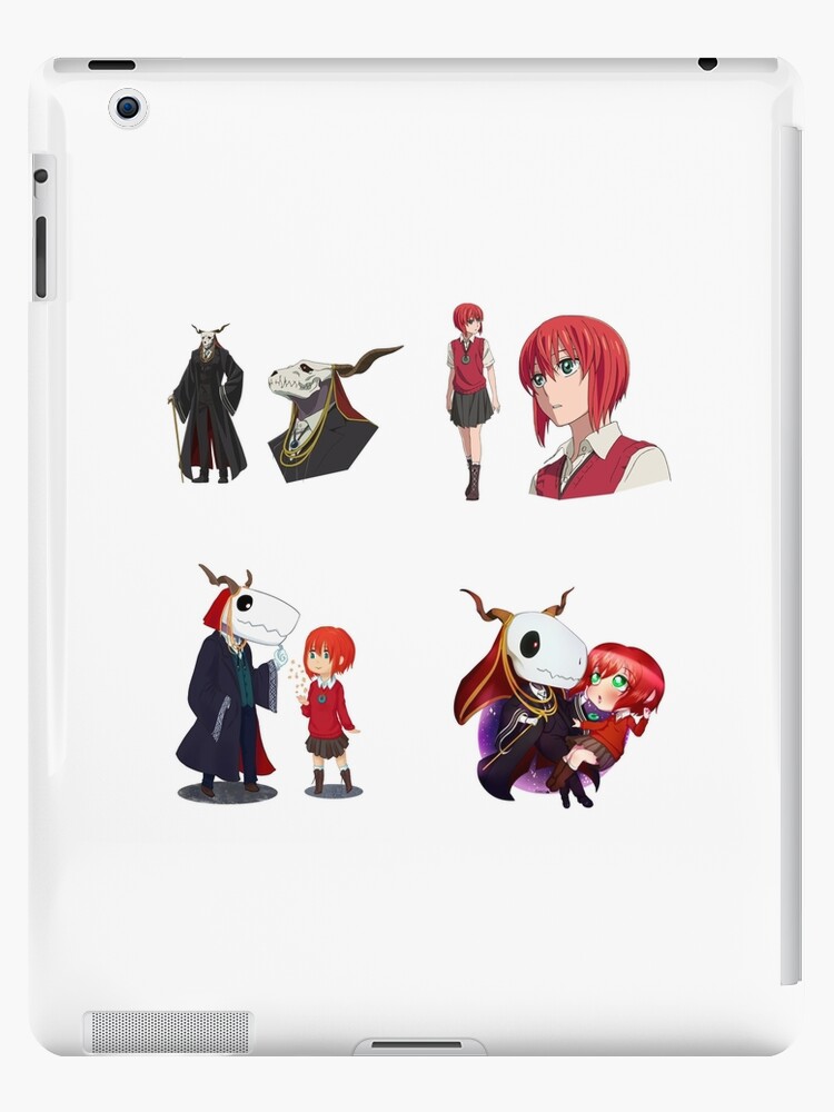 Mahoutsukai no Yome - The Ancient Magus Bride Hatori Chise & Elias  Ainsworth Chibi Anime Fanart iPad Case & Skin for Sale by Anime Access