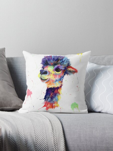 Item preview, Alpaca in multicolour designed and sold by sarahstribb.