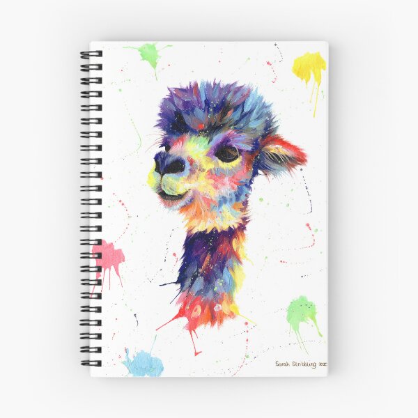 Item preview, Alpaca in multicolour designed and sold by sarahstribb.