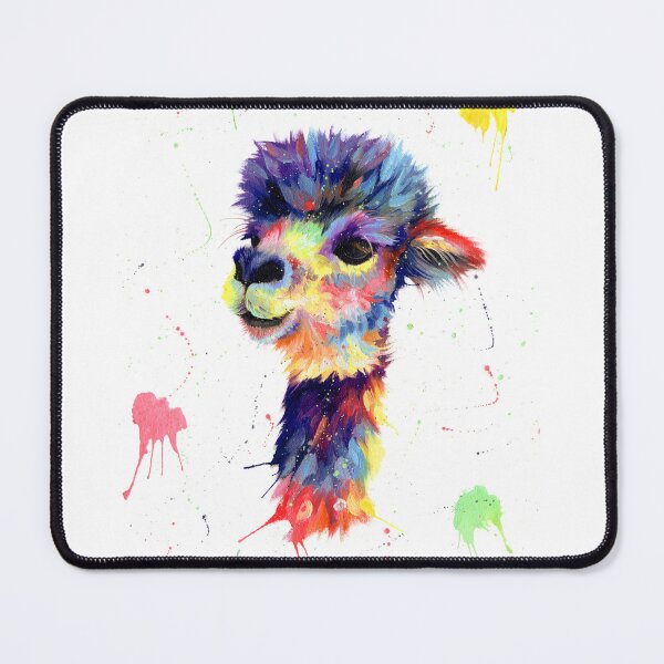 Item preview, Alpaca in multicolour designed and sold by sarahstribb.