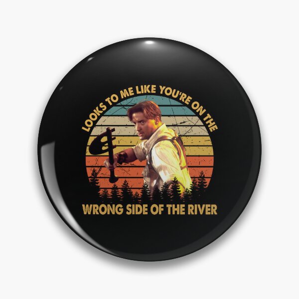 Item preview, Retro Looks To Me Like You're On The Wrong Side Of The River designed and sold by MateoPabon.