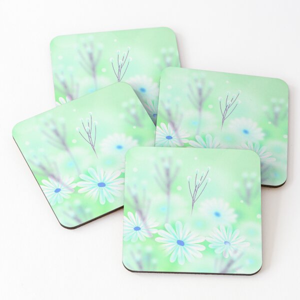 Item preview, Flowers art light green  designed and sold by Tshirtstory.