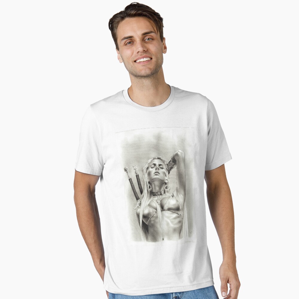 Vista previa del artículo con la obra «Camiseta esencial», diseñado y vendido por jairovalverde.