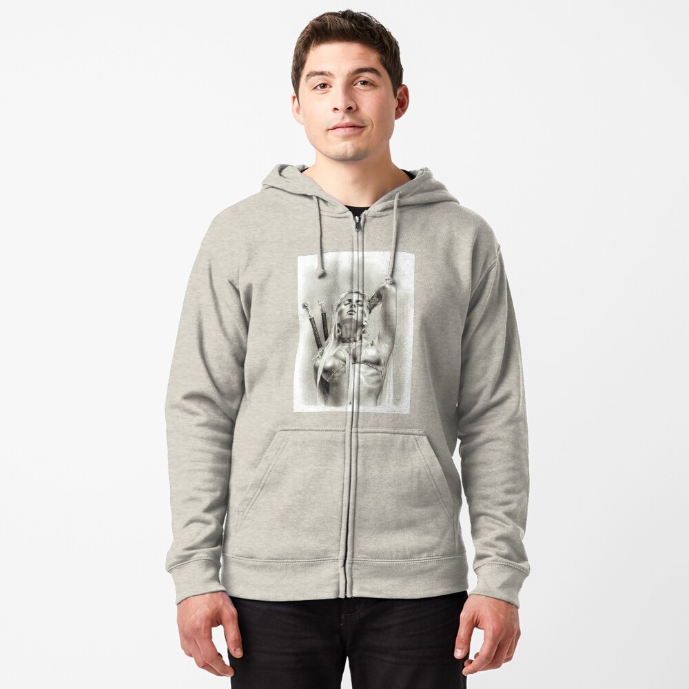 Vista previa del artículo con la obra «Sudadera con capucha y cremallera», diseñado y vendido por jairovalverde.
