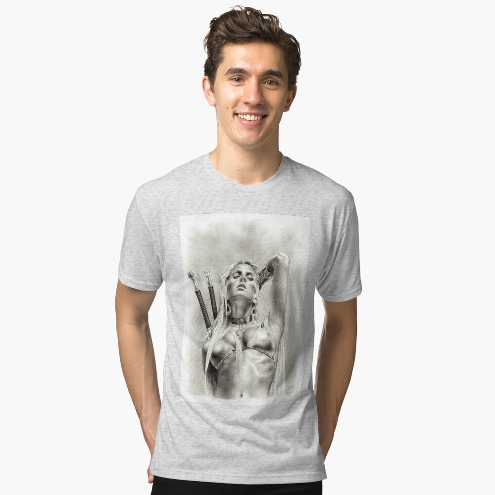 Vista previa del artículo con la obra «Camiseta de tejido mixto», diseñado y vendido por jairovalverde.