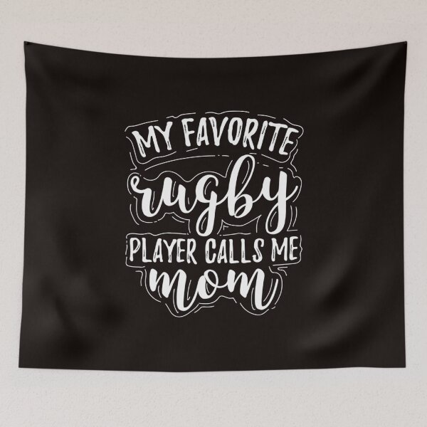Artikelvorschau, Mein Lieblings-Rugbyspieler nennt mich Mama Nettes Geschenk entworfen und verkauft von josephpeti.