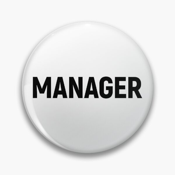 Item preview, Manager (Black Text) designed and sold by STUDIO-72.