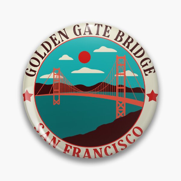 Item preview,  Golden Gate Bridge - San francisco california vintage designed and sold by Nature-mark.
