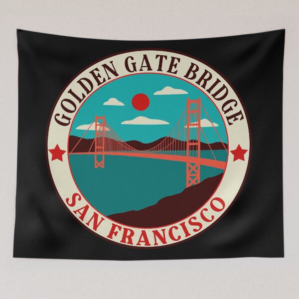 Item preview,  Golden Gate Bridge - San francisco california vintage designed and sold by Nature-mark.