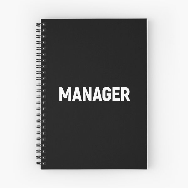 Item preview, Manager (White Text) designed and sold by STUDIO-72.