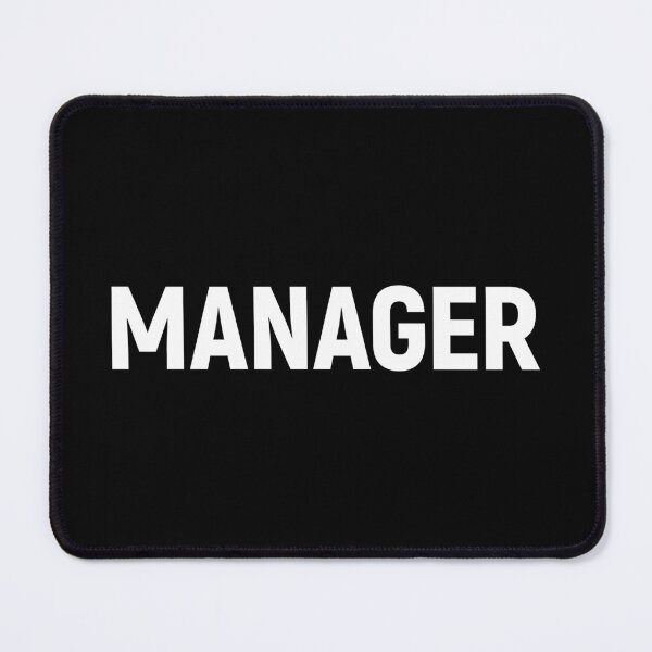 Item preview, Manager (White Text) designed and sold by STUDIO-72.