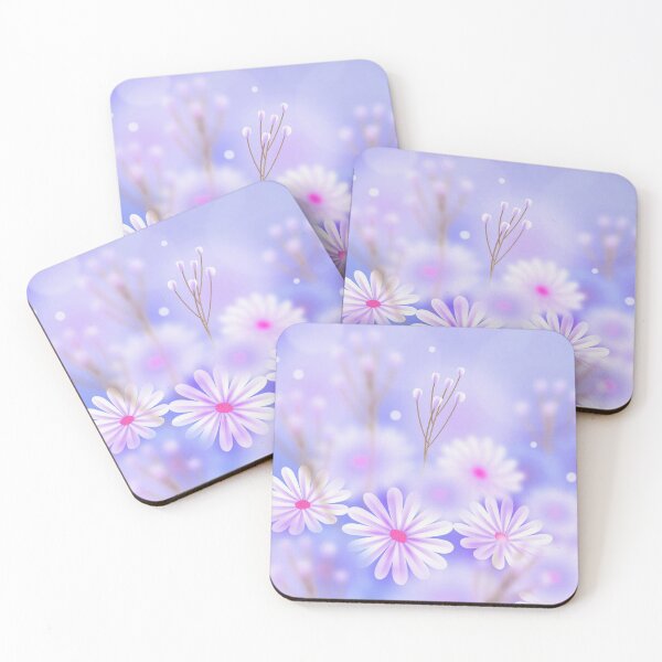 Item preview, Flowers art blue purple  designed and sold by Tshirtstory.