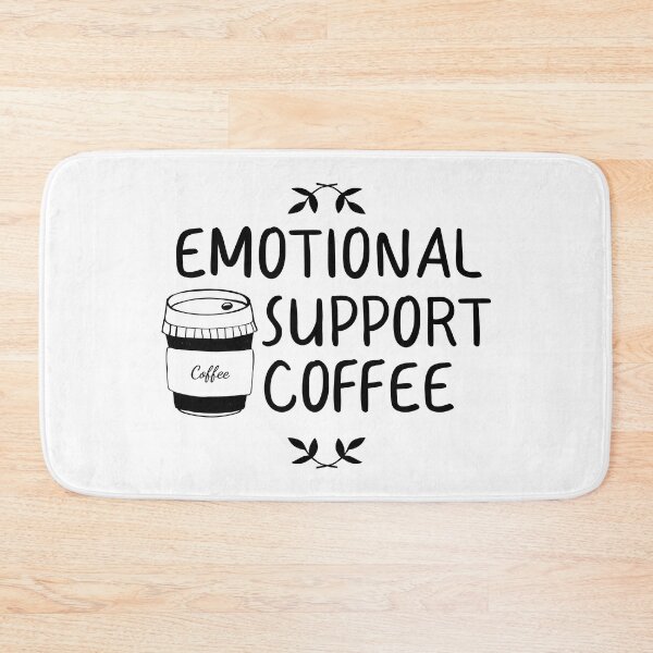 Item preview, Emotional Support Coffee Design for Coffee Lovers and Coffee Fueled Person designed and sold by TheMugsZone.