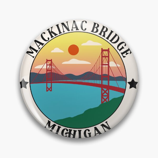Item preview, Mackinac Bridge - Michigan designed and sold by Nature-mark.