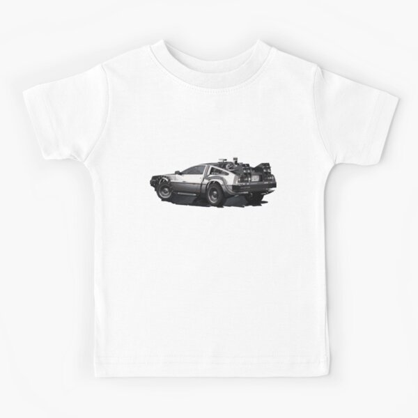 Back to the future Delorean | Cars | Cult Movies Kids T-Shirt