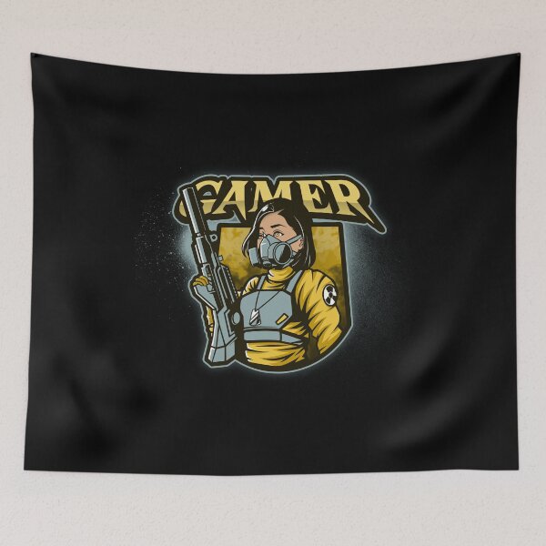 Item preview, Gamer con Pandemic Female Shooter designed and sold by PRIVARSHU.