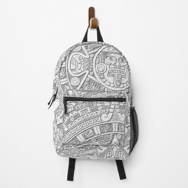 Item preview, Piedra del Sol - White Granite Aztec Calendar Sun Stone designed and sold by Aztectees.