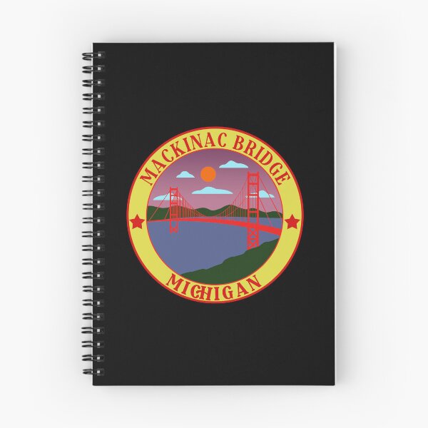 Item preview, Mackinac Bridge - Lake Michigan designed and sold by Nature-mark.