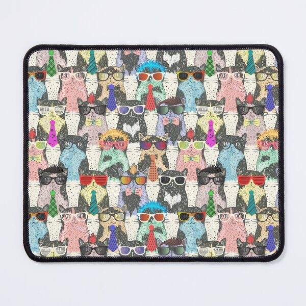 Item preview, Cool Cats Pattern designed and sold by Teecha.
