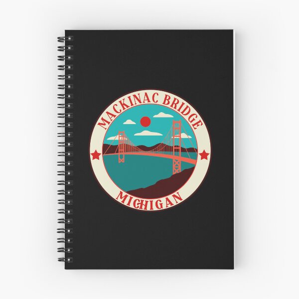 Item preview, Mackinac Bridge - Lake Michigan vintage designed and sold by Nature-mark.